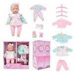 14-Inch Soft Body Baby Doll with Accessories