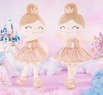 Gloveleya 12-Inch Glitter Skirt Baby Girl Doll