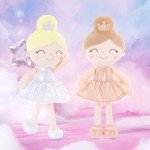 Gloveleya 12-Inch Glitter Skirt Baby Girl Doll