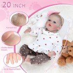 20-Inch Realistic Reborn Baby Doll with Outfits
