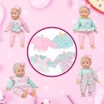 14-Inch Soft Body Baby Doll with Accessories