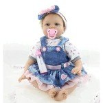 Lifelike 22-Inch Reborn Baby Doll with Outfit