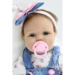 Lifelike 22-Inch Reborn Baby Doll with Outfit