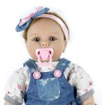 Lifelike 22-Inch Reborn Baby Doll with Outfit