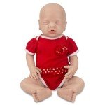 IVITA 16" Realistic Sleeping Silicone Reborn Doll