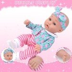 Unicorn Element 12" Baby Doll with Accessories