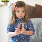 Mini Princess Doll Set with Tiaras and Accessories