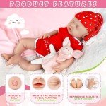 IVITA 16" Realistic Sleeping Silicone Reborn Doll