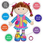June Garden 15.5" Belle Plush Doll for Kids