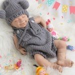Realistic 18-Inch Silicone Newborn Baby Doll