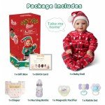 Sunny 17" Reborn Baby Doll with Christmas Outfit