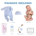 Aori 18-Inch Realistic Boy Reborn Baby Doll