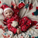 Sunny 17" Reborn Baby Doll with Christmas Outfit
