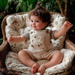 Lifelike Reborn Baby Doll with Brown Eyes