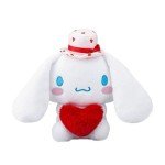 Adorable Pink and White Cat Plush Doll