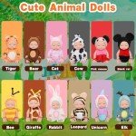 12 Mini Lifelike Baby Dolls with Cute Outfits