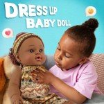 SmilessKiddo 12" Black Baby Doll with Outfits