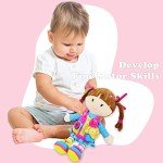 June Garden 15.5" Belle Plush Doll for Kids