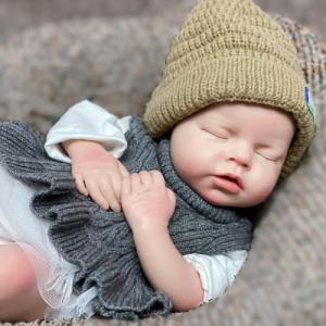 20-Inch Realistic Sleeping Silicone Reborn Doll Girl