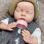 20-Inch Realistic Sleeping Silicone Reborn Doll Girl