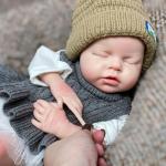 20-Inch Realistic Sleeping Silicone Reborn Doll Girl