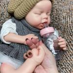 20-Inch Realistic Sleeping Silicone Reborn Doll Girl