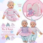Soft Body Baby Doll with Backpack Carrier