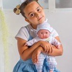 15" Realistic Soft Body Reborn Baby Doll Gift Set