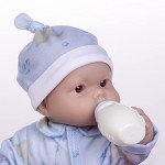 JC Toys 13" Realistic Soft Body Twin Dolls