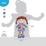 June Garden 15.5" Belle Plush Doll for Kids