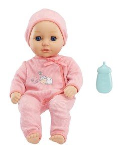 Realistic Soft-Bodied Baby Doll with Blue Eyes