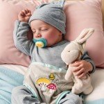 Lifelike 17-Inch Reborn Baby Doll with Feeding Kit