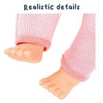 Realistic Soft-Bodied Baby Doll with Blue Eyes