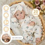 20-Inch Realistic Reborn Baby Doll with Accessories