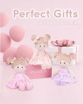 LeyaDoll Plush Baby Doll Toy for Girls