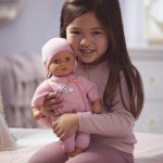 Ava Soft-Bodied Realistic Baby Doll with Bottle