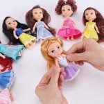 12 Pack Little Royal Princess Toddler Dolls