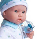 16-Inch Blue Washable Soft Body Boy Doll
