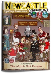 The Mystery of The Match Ball Burglar: Newcastle Treasure Hunt