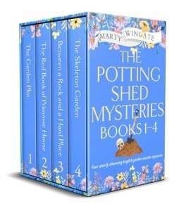 THE POTTING SHED MYSTERIES BOOKS 1–4 four utterly charming English garden murder mysteries (Cozy Crime and Murder Box Sets)