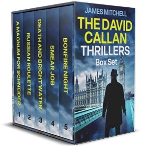 THE DAVID CALLAN THRILLERS BOX SET 1–5 five classic British spy thrillers box set (Espionage Thriller Box Sets)