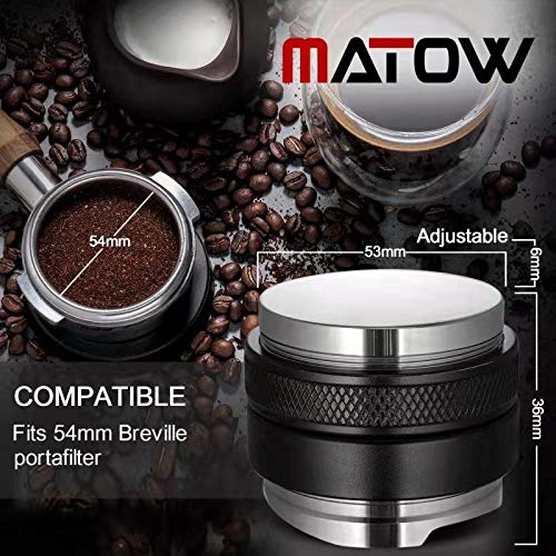 MATOW Double Head Coffee Distributor & Tamper