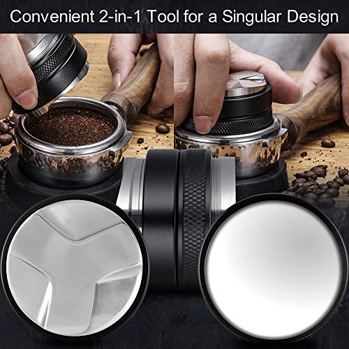 MATOW Double Head Coffee Distributor & Tamper