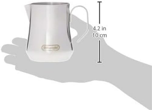 De'Longhi 350ml Milk Pitcher, Stainless Steel