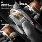 51mm Espresso Distributor and Tamper Tool