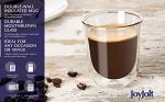 JoyJolt Double Wall Espresso Glasses - 2 Pack