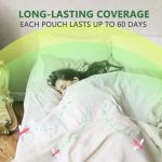 Mosquito Repellent Outdoor Patio Indoor Plant-Based Mosquito Deterrent Pouches 10 Pouches Long-Lasting Mosquito Control for Home Camping Hiking