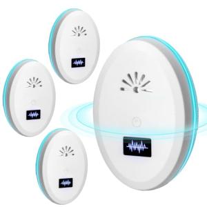 Ultrasonic Pest Repeller for Mice and Insects 4-Pack