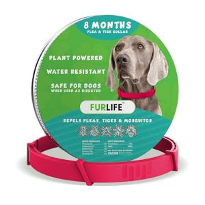 FurLife Waterproof Flea and Tick Collar for Dogs