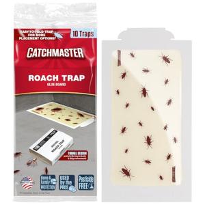 Catchmaster 10-Pack Roach Trap Glue Boards